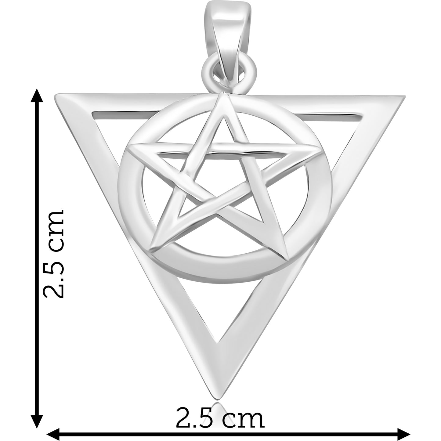 First Degree Pentagram Pendant - Silvette