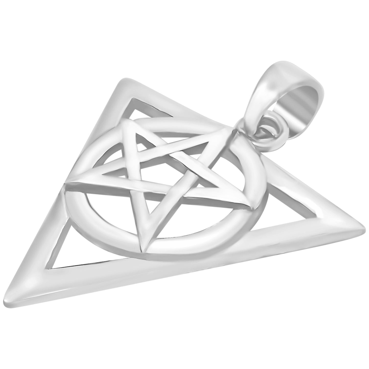 First Degree Pentagram Pendant - Silvette