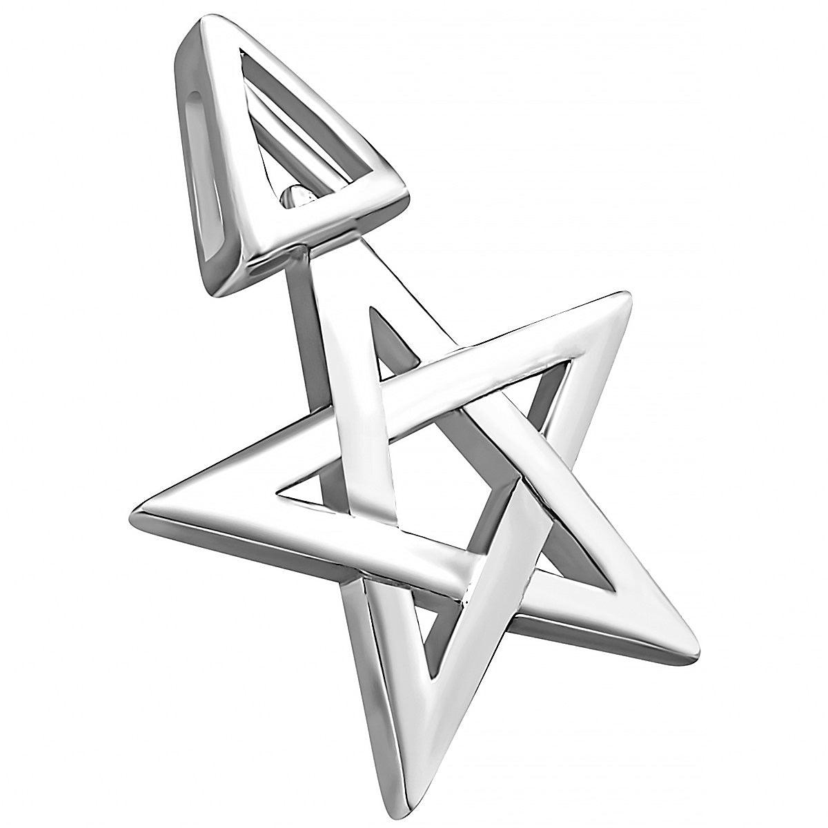 3rd Degree Pentagram Pendant - Silvette