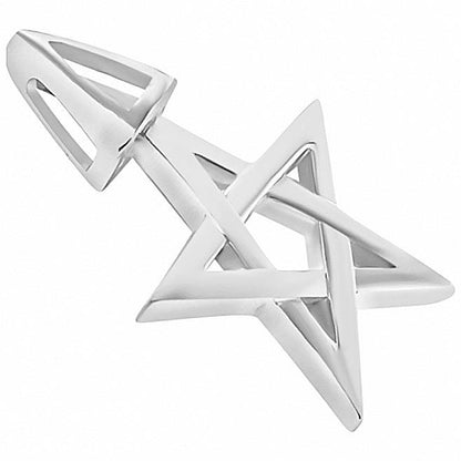 3rd Degree Pentagram Pendant - Silvette