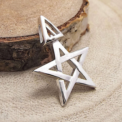 3rd Degree Pentagram Pendant - Silvette