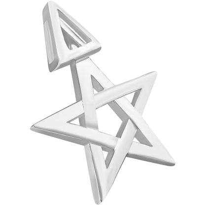 3rd Degree Pentagram Pendant - Silvette