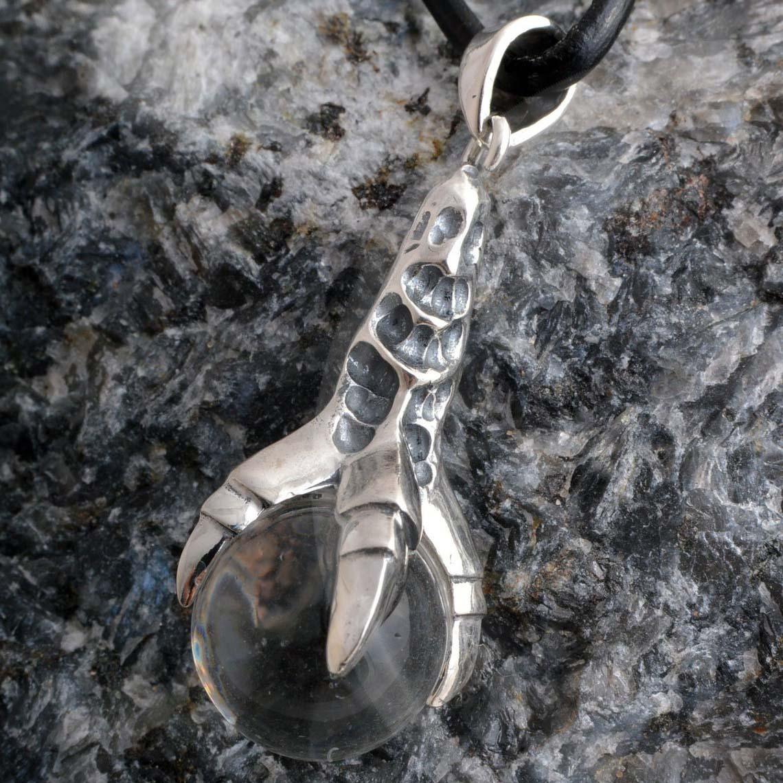 Dragon's Claw Pendant - Silvette