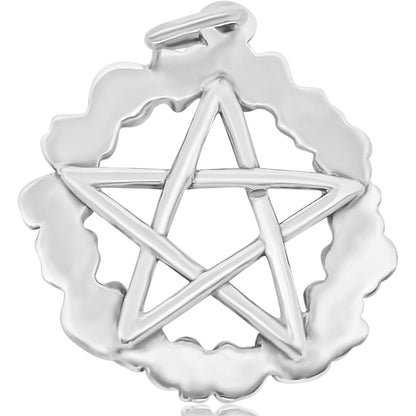 Earth Goddess Pentagram Pendant - Silvette