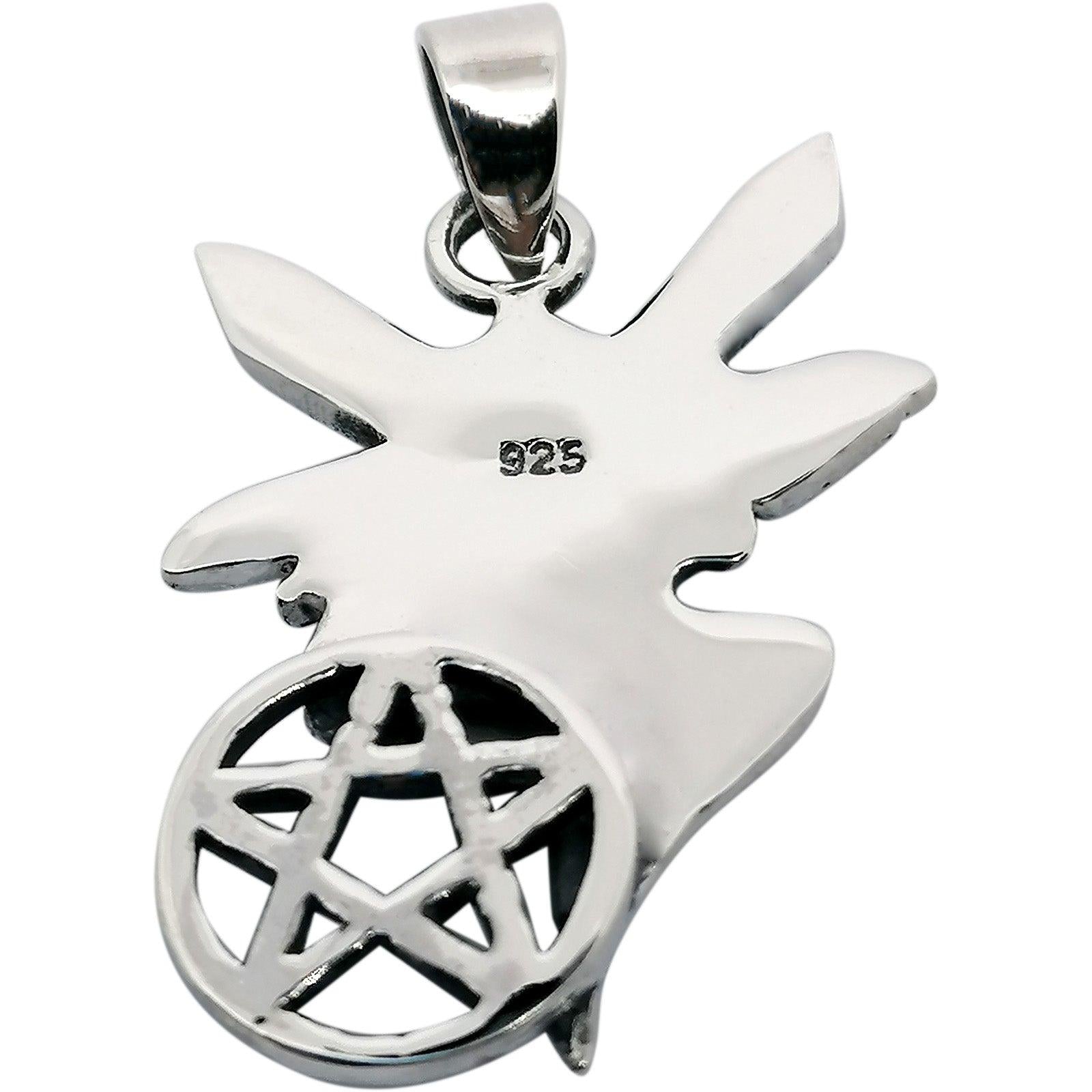 Elven Fairy Pentagram Pendant - Silvette