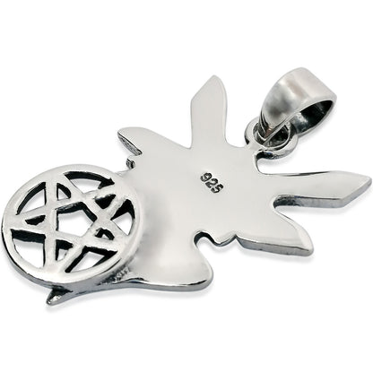 Elven Fairy Pentagram Pendant - Silvette