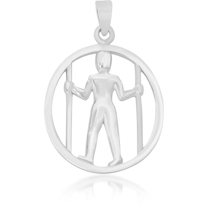 Long Man of Wilmington Pendant - Silvette
