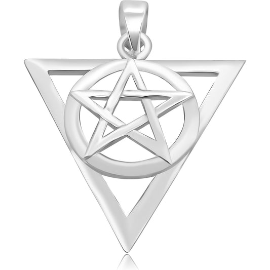 First Degree Pentagram Pendant - Silvette